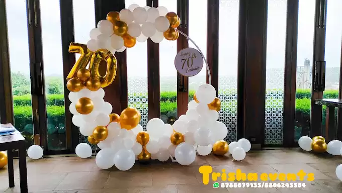 Trisha Events - best balloon decorator in Goa